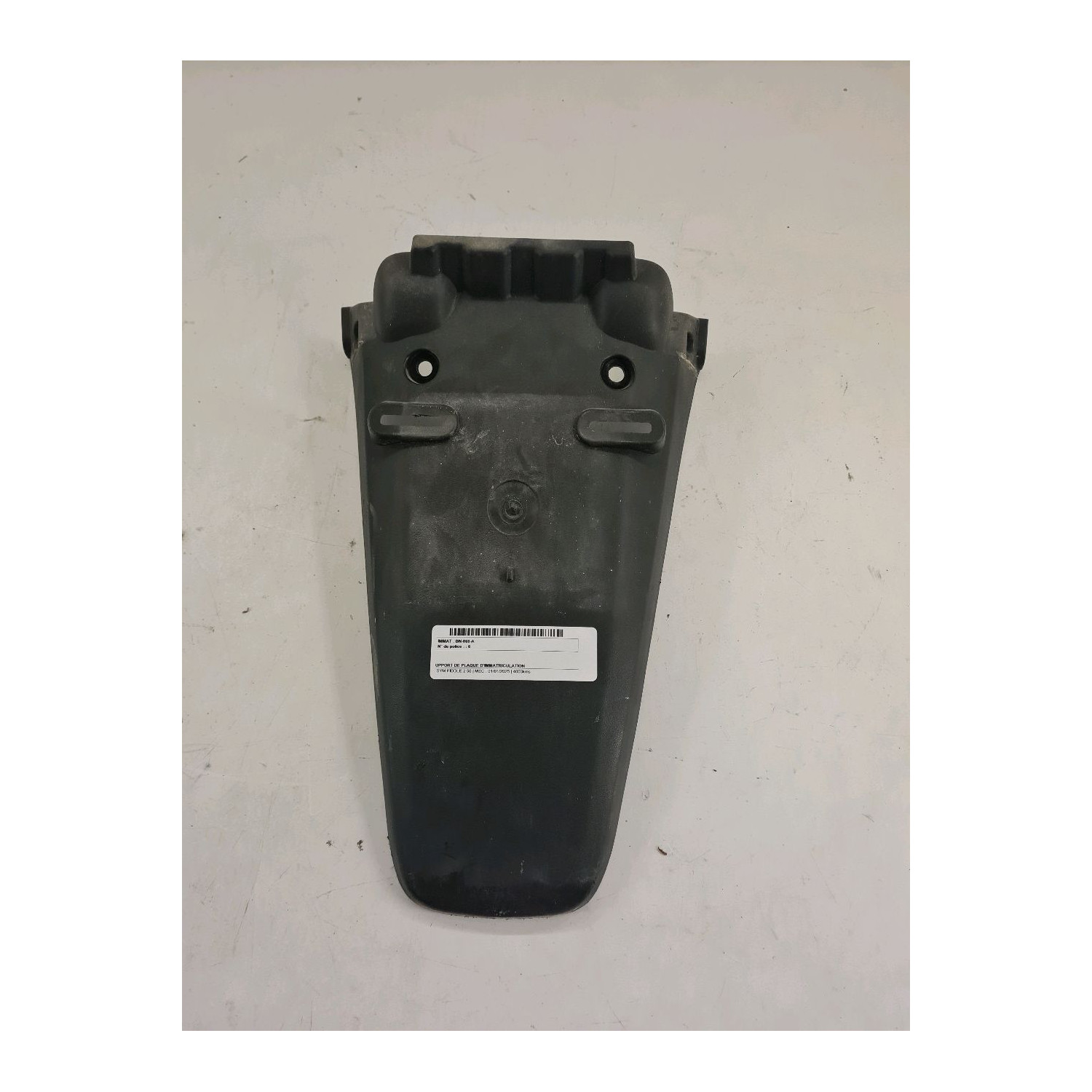 Support de plaque d'immatriculation  pour SYM FIDDLE 2 50