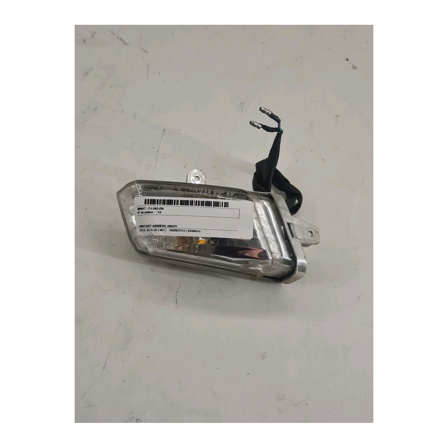 Clignotant arrière droit  pour ORCAL ISCA 50